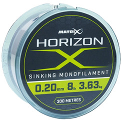Line Matrix Horizon X Sinking Mono 300m 0.22mm 10lb/4.54kg