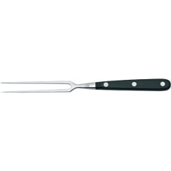 Вилка для мяса Due Cigni Carving Fork 230 мм. Цвет - черный
