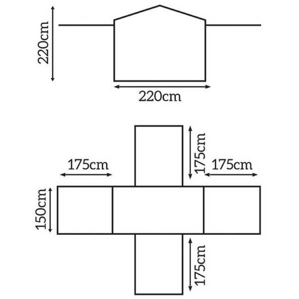 Rod Hutchinson Cabrio Cookhouse Deluxe Tent