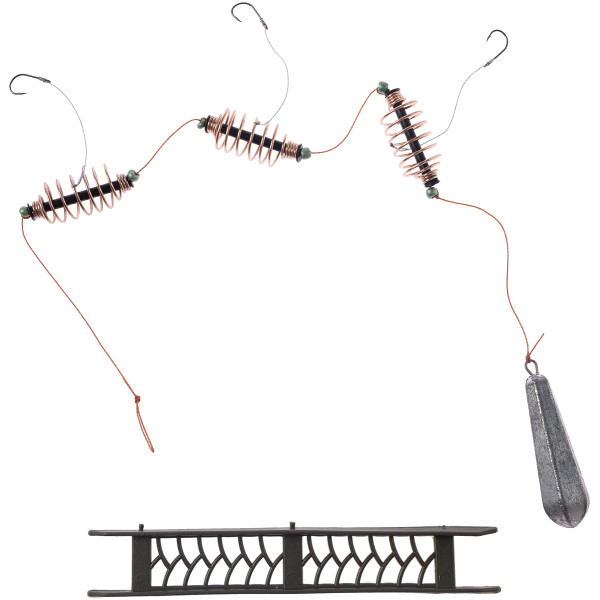 X-Fish "Crucian Carp Killer" rig on a 50g reel