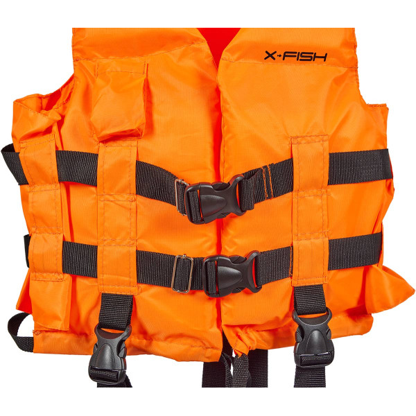 X-Fish M 40-60kg safety vest with whistle