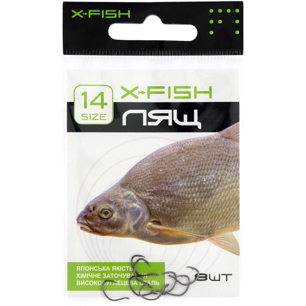 X-Fish Bream Hook #14 (8 pcs/pack)