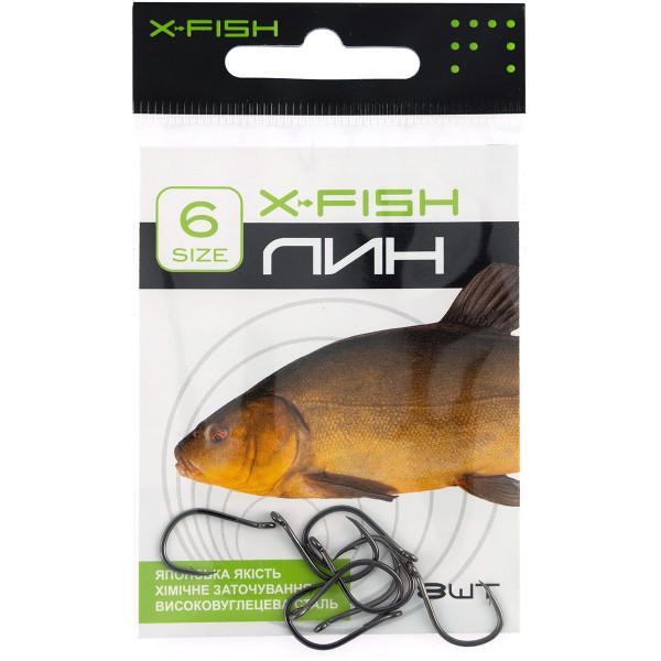 X-Fish Tench Hook #6 (8 pcs/pack)