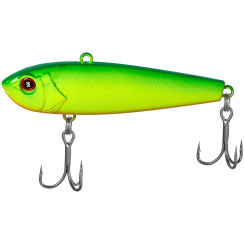 Wobbler Viking Fishing Outcast Vib 40mm 7.0g hook#12 Green Parrot