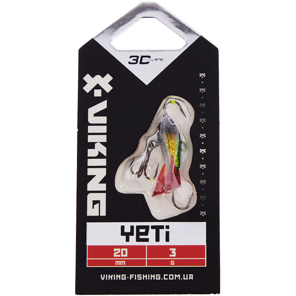 Viking Fishing Yeti 20mm 3g #2 Green Glam Balancer