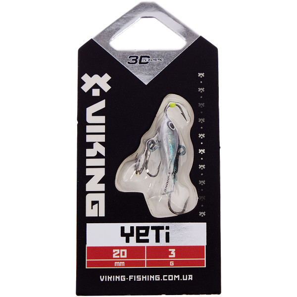 Viking Fishing Yeti 20mm 3g Balancer #14 Dark Mackerel
