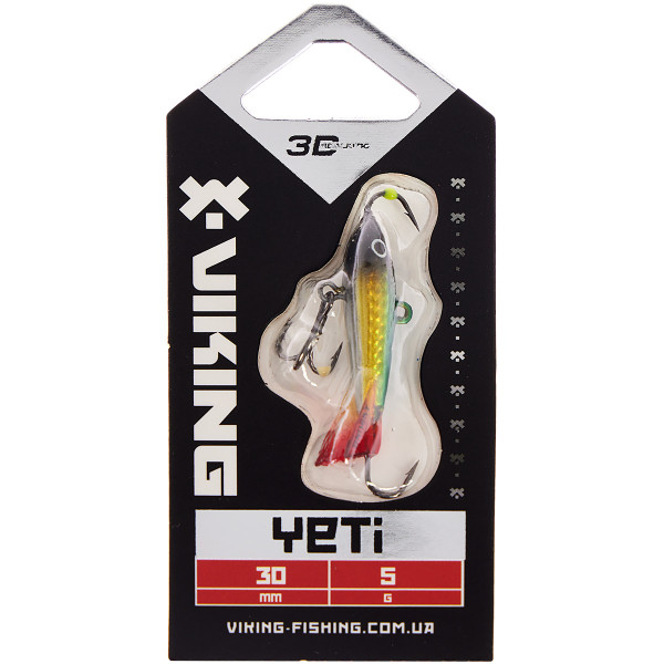 Balancer Viking Fishing Yeti 30mm 5g #2 Green Glam