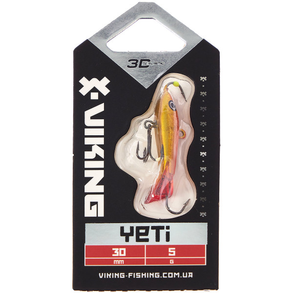 Balancer Viking Fishing Yeti 30mm 5g #8 Candle Flame
