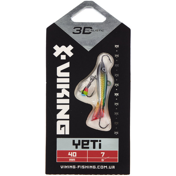 Балансир Viking Fishing Yeti 40мм 7g #2 Green Glam