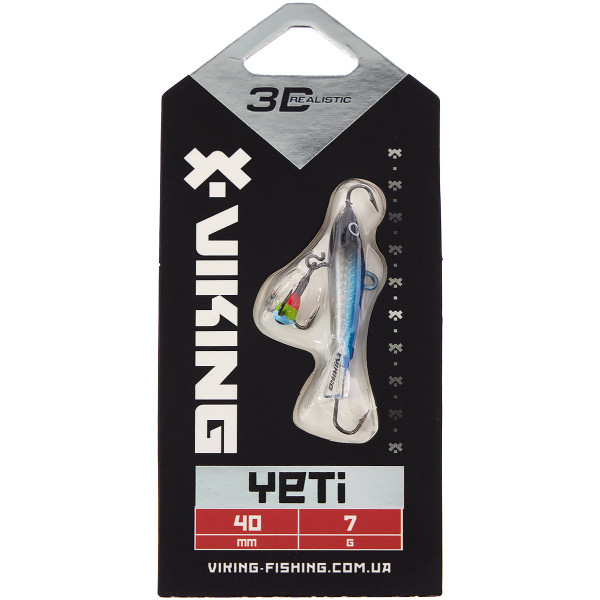 Balancer Viking Fishing Yeti 40mm 7g #3 Light Blue Glam