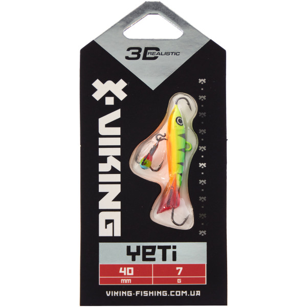 Viking Fishing Yeti 40mm 7g #4 Fire Perch Balancer