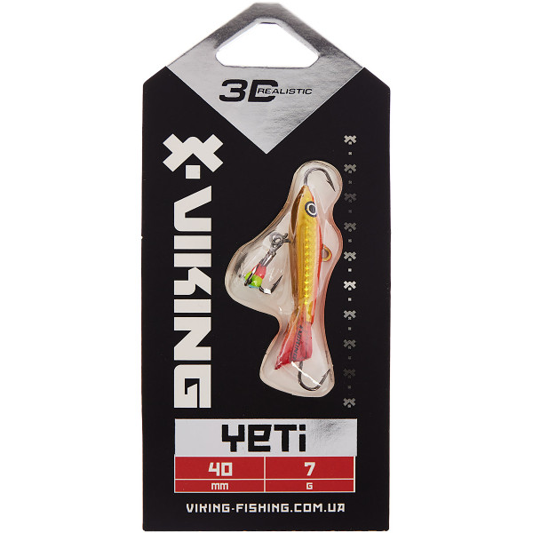 Balancer Viking Fishing Yeti 40mm 7g #8 Candle Flame