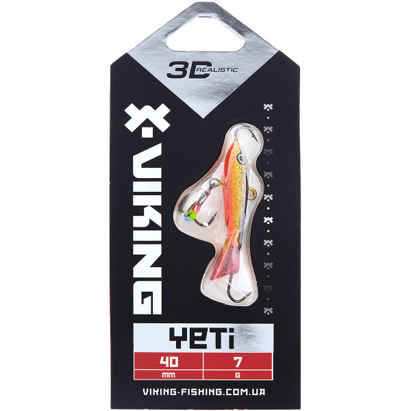 Балансир Viking Fishing Yeti 40mm 7g #10 Golden Dark