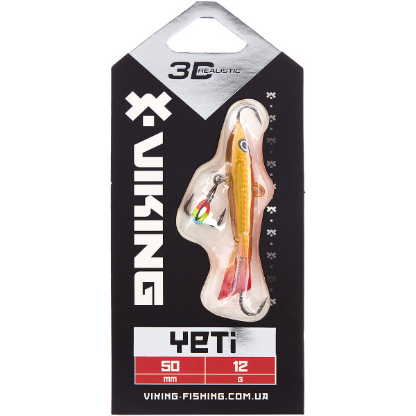 Балансир Viking Fishing Yeti 50mm 12g #8 Candle Flame