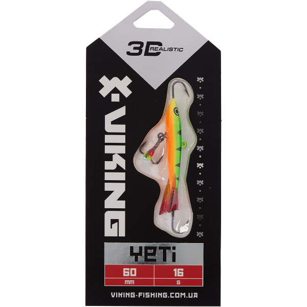 Balancer Viking Fishing Yeti 60mm 16g #4 Fire Perch