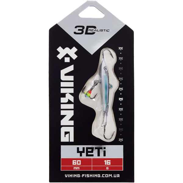 Балансир Viking Fishing Yeti 60mm 16g #14 Dark Mackerel