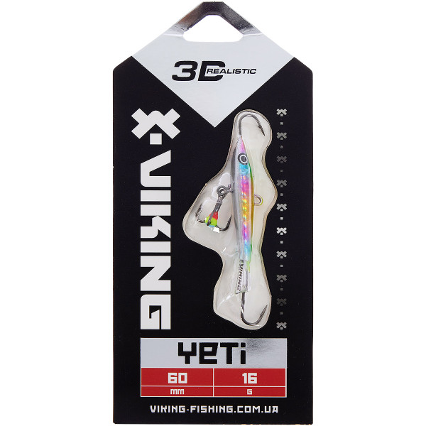 Балансир Viking Fishing Yeti 60mm 16g #16 European Values
