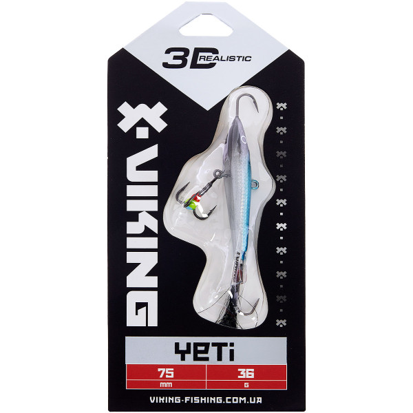 Балансир Viking Fishing Yeti 75mm 36g #3 Light Blue Glam