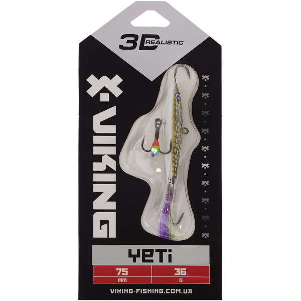 Балансир Viking Fishing Yeti 75мм 36g #13 Just Pike