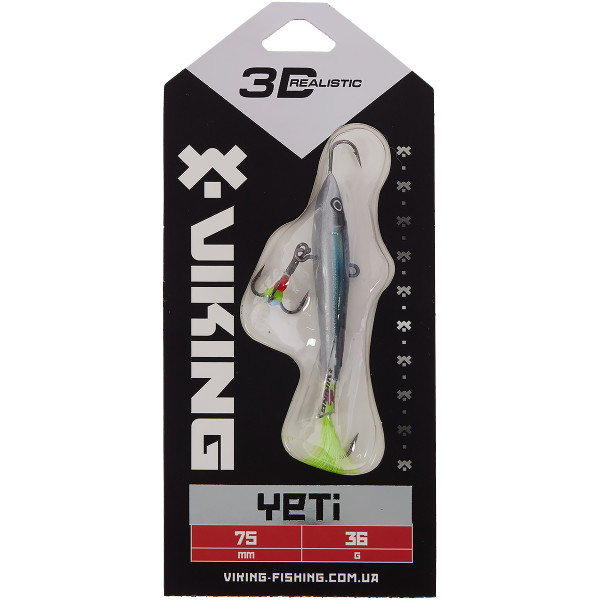 Балансир Viking Fishing Yeti 75mm 36g #14 Dark Mackerel