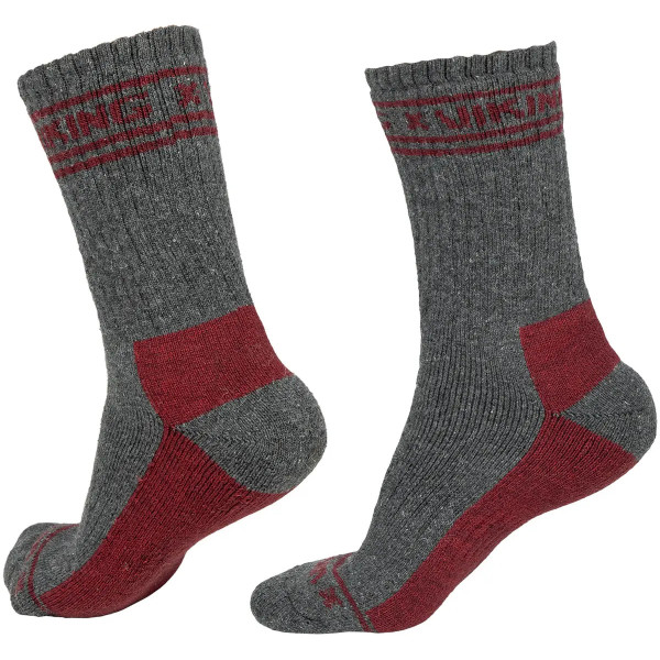 Шкарпетки Viking Fishing Yeti XL (43-45) magenta-grey
