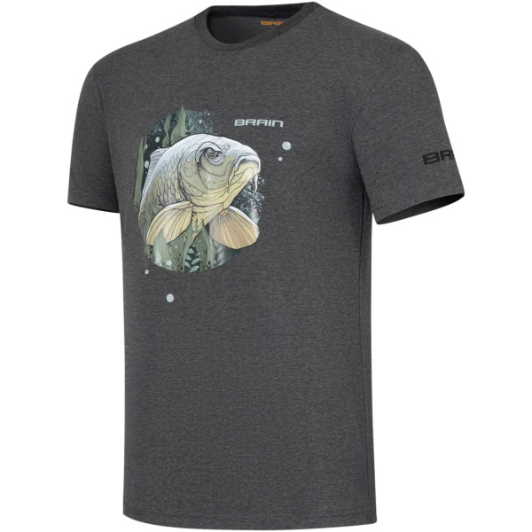 Футболка Brain GrumpyCarp S Dark grey melange