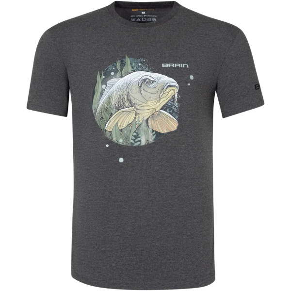 Футболка Brain GrumpyCarp XXXL Dark grey melange