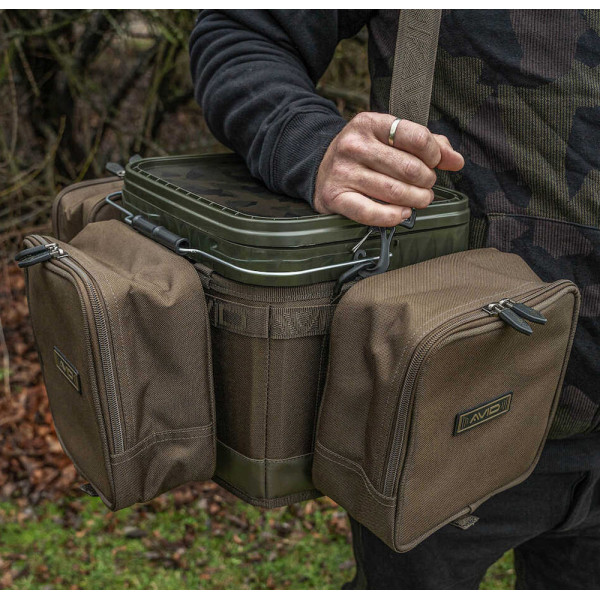 Avid Carp Compound Bucket & Pouch Caddy