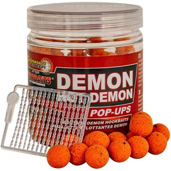 Boilies Starbaits Pop-Ups Hot Demon 14mm 80g