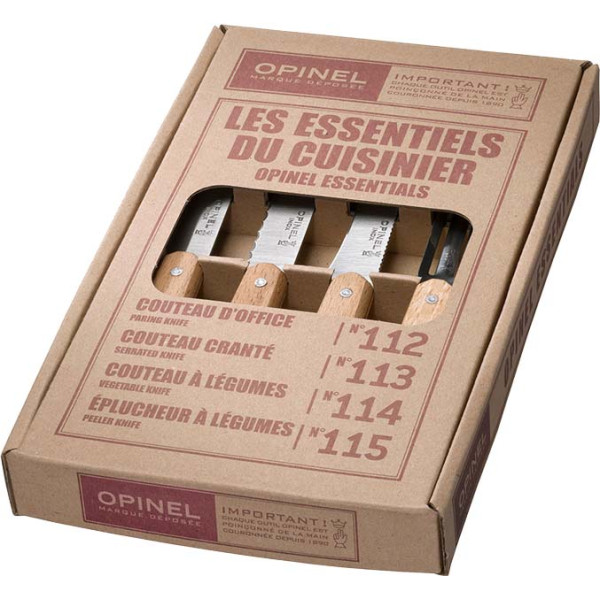 Knife set Opinel Les Essentiels Natural