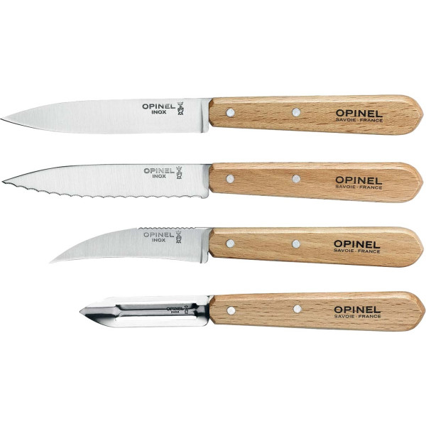 Knife set Opinel Les Essentiels Natural