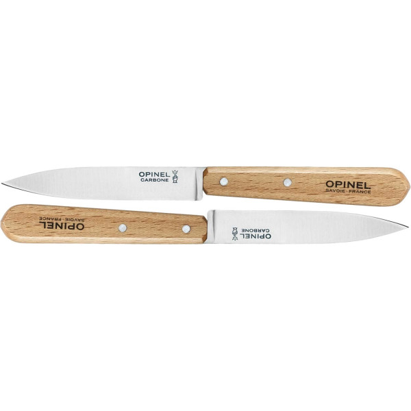 Opinel Office No. 102 Carbon Knife Set (2 pcs.)