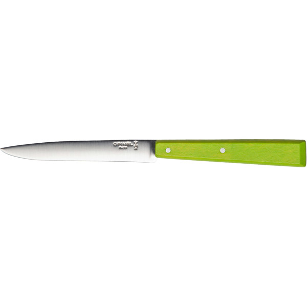 Opinel Bon Appetit kitchen knife. Green.