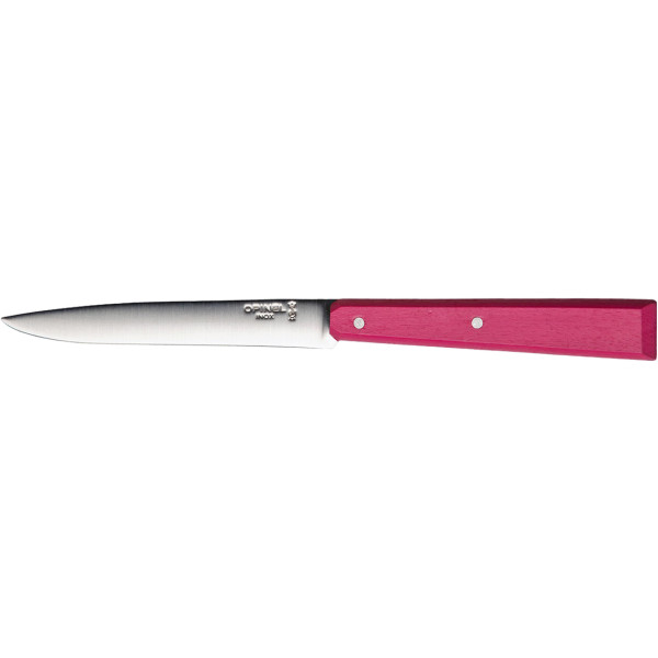 Opinel Bon Appetit kitchen knife. Purple color.