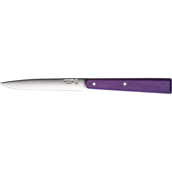 Opinel Bon Appetit kitchen knife. Purple.