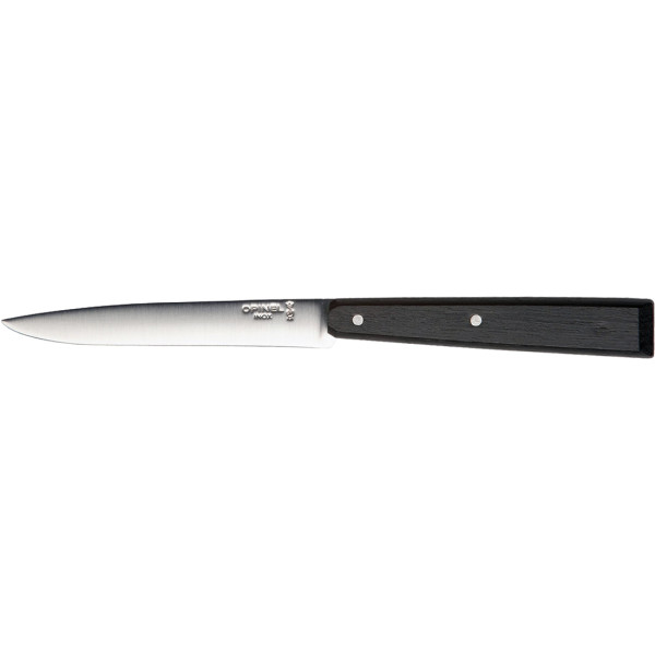 Opinel Bon Appetit kitchen knife. Black.
