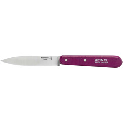 Opinel Paring No. 112 knife. Color: purple.