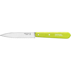 Opinel Serrated knife No. 113 Inox. Color: light green.