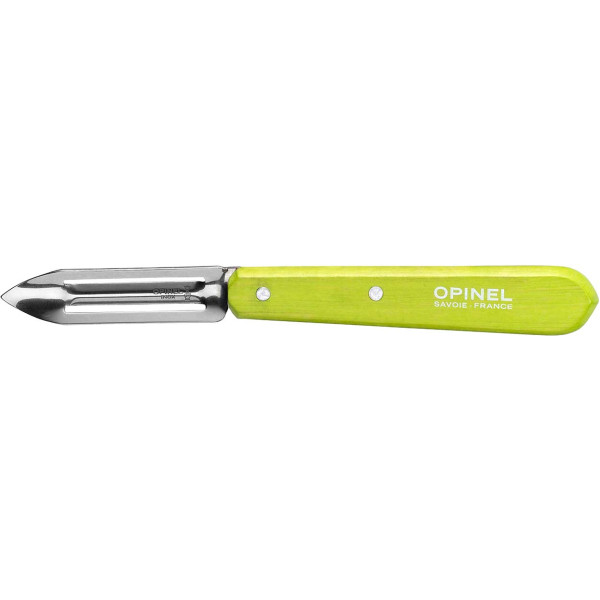 Opinel Peeler Knife No. 115 Inox. Color: Light Green