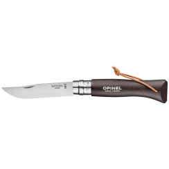 Opinel Trekking Knife No. 8 Inox. Color: Brown