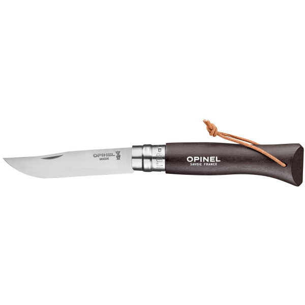 Opinel Trekking Knife No. 8 Inox. Color: Brown