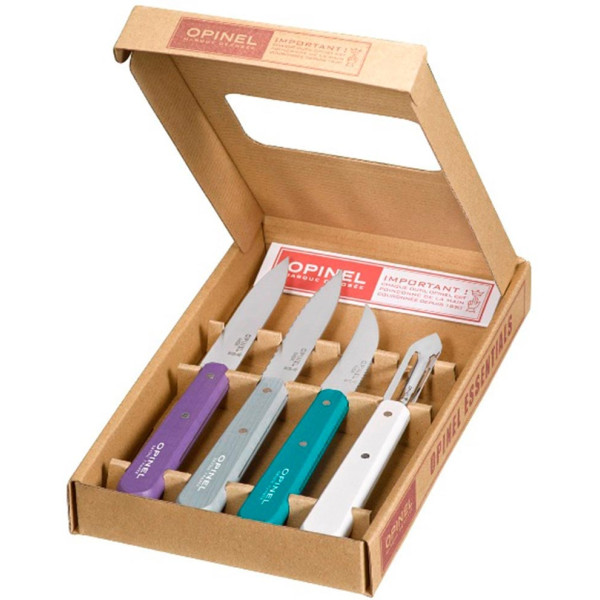 Knife set Opinel Les Essentiels Art Deco