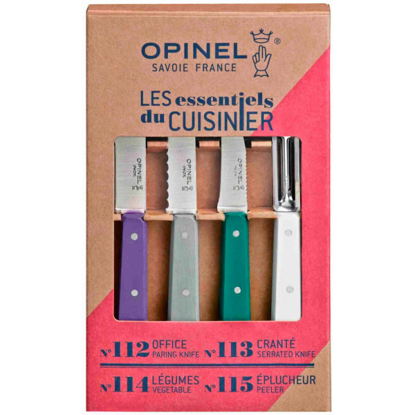 Knife set Opinel Les Essentiels Art Deco