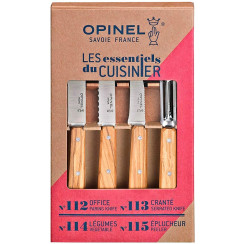 Knife set Opinel Les Essentiels Olive
