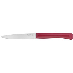 Opinel Bon Appetit Plus kitchen knife. Color: Burgundy.