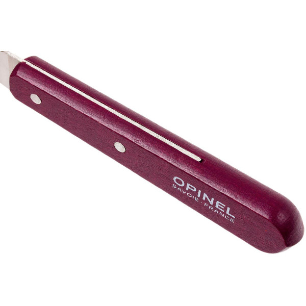 Opinel Vegetable Knife No. 114 Inox. Purple.