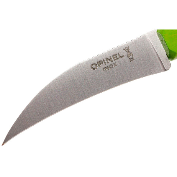 Opinel Vegetable Knife No. 114 Inox. Color: Light Green