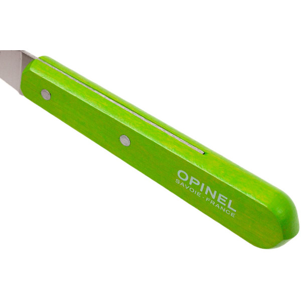 Opinel Vegetable Knife No. 114 Inox. Color: Light Green