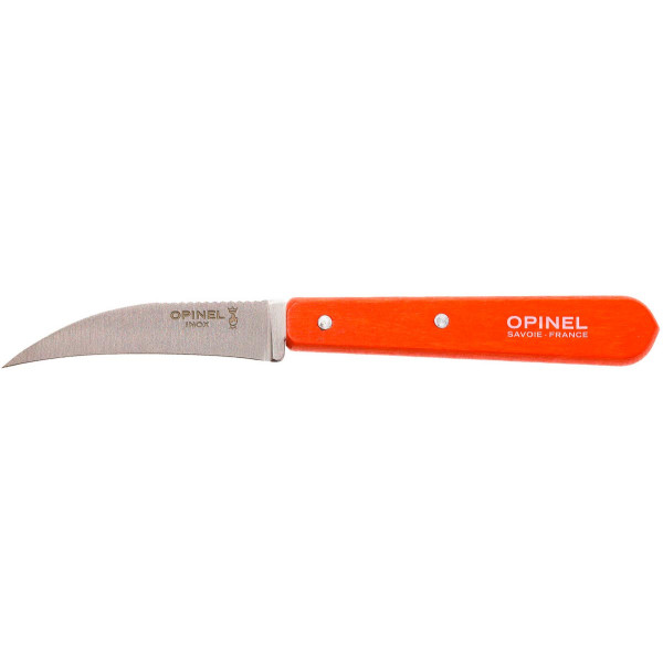 Opinel Vegetable Knife No. 114 Inox. Color: Orange
