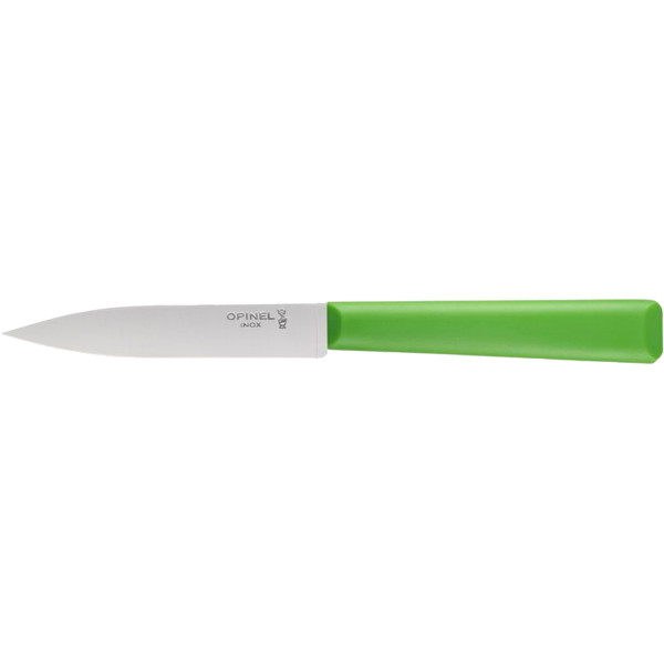 Opinel #312 Paring knife. Green.